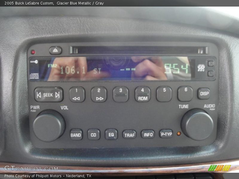 Glacier Blue Metallic / Gray 2005 Buick LeSabre Custom