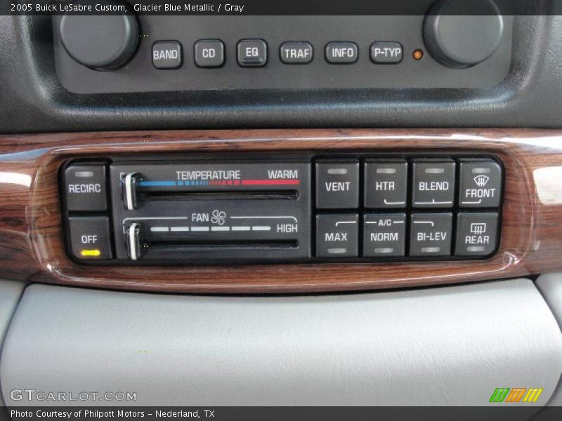 Glacier Blue Metallic / Gray 2005 Buick LeSabre Custom