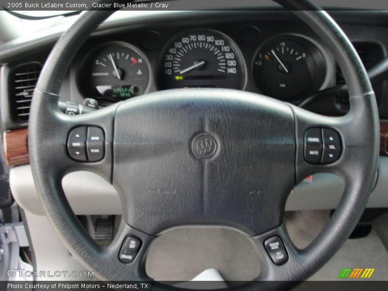 Glacier Blue Metallic / Gray 2005 Buick LeSabre Custom