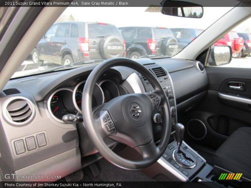 Slate Gray Metallic / Black 2011 Suzuki Grand Vitara Premium 4x4