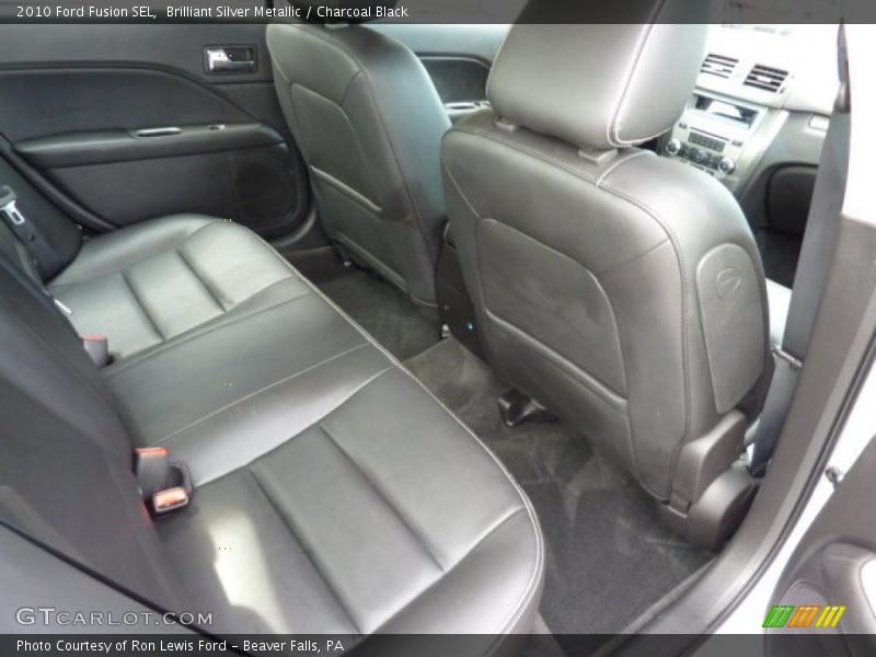 Brilliant Silver Metallic / Charcoal Black 2010 Ford Fusion SEL