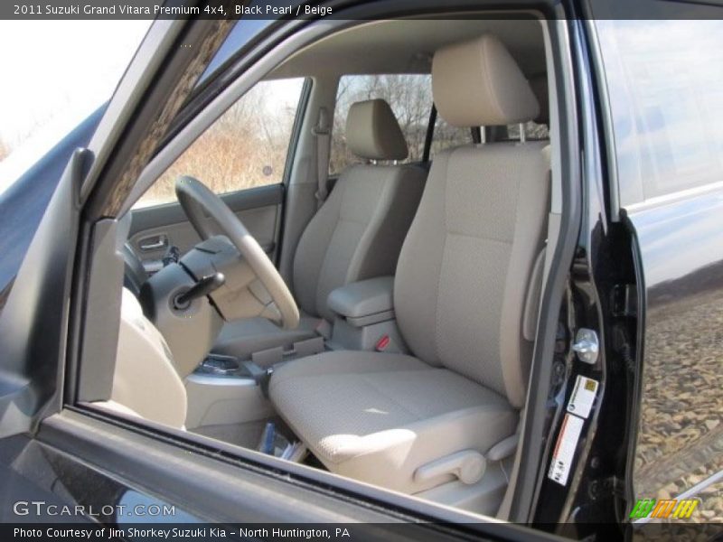 Black Pearl / Beige 2011 Suzuki Grand Vitara Premium 4x4