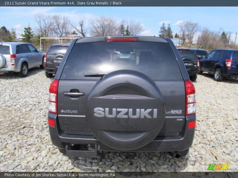 Slate Gray Metallic / Black 2011 Suzuki Grand Vitara Premium 4x4