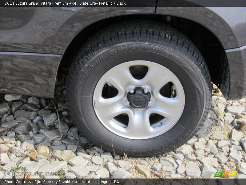 Slate Gray Metallic / Black 2011 Suzuki Grand Vitara Premium 4x4