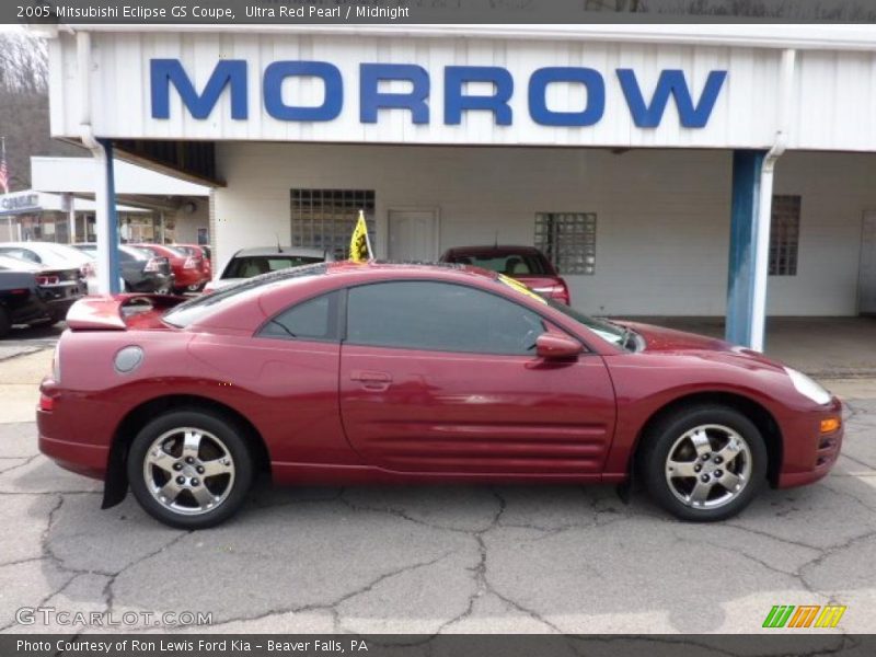 Ultra Red Pearl / Midnight 2005 Mitsubishi Eclipse GS Coupe