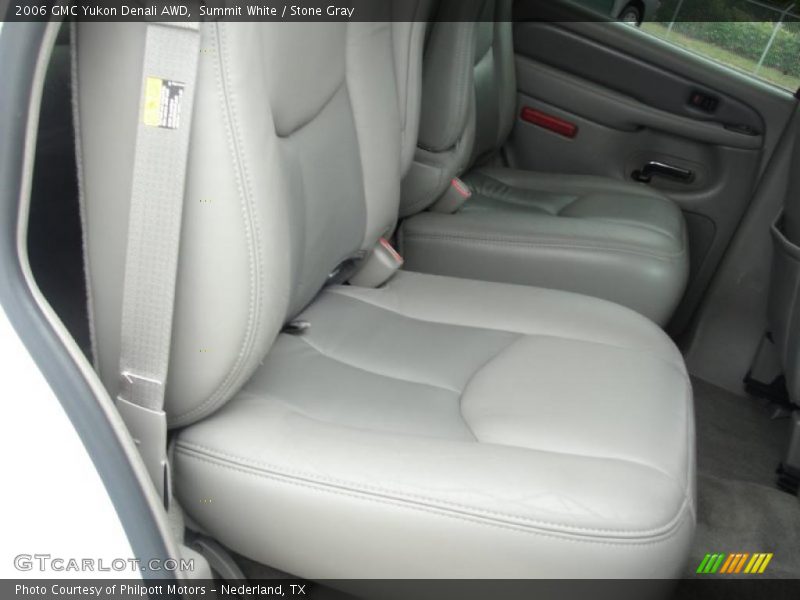 Summit White / Stone Gray 2006 GMC Yukon Denali AWD