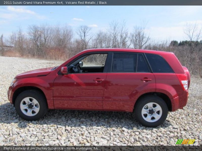 Volcano Red Metallic / Black 2011 Suzuki Grand Vitara Premium 4x4