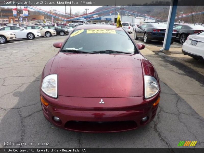 Ultra Red Pearl / Midnight 2005 Mitsubishi Eclipse GS Coupe