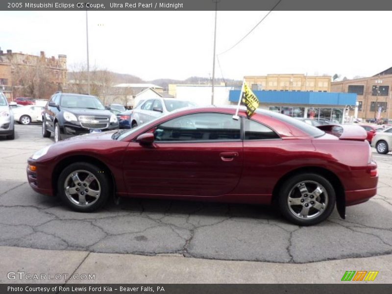 Ultra Red Pearl / Midnight 2005 Mitsubishi Eclipse GS Coupe