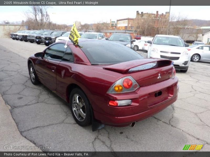 Ultra Red Pearl / Midnight 2005 Mitsubishi Eclipse GS Coupe