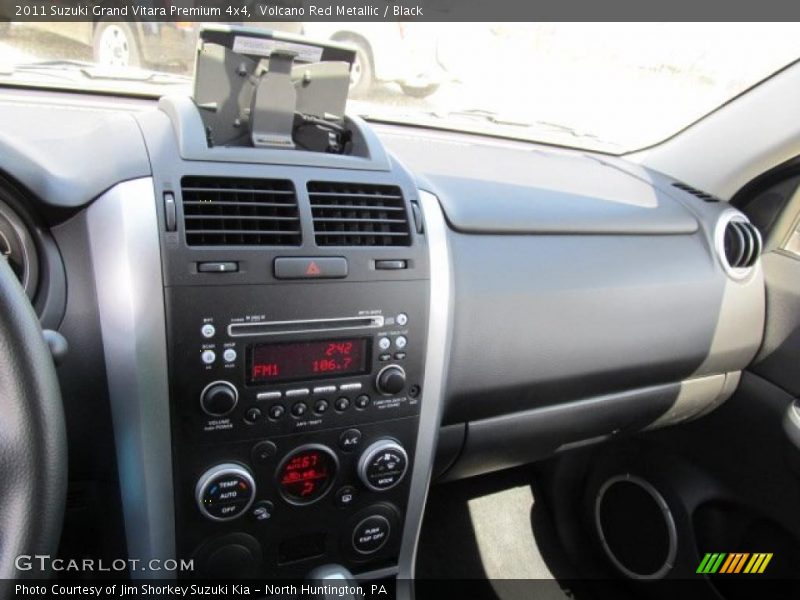 Volcano Red Metallic / Black 2011 Suzuki Grand Vitara Premium 4x4