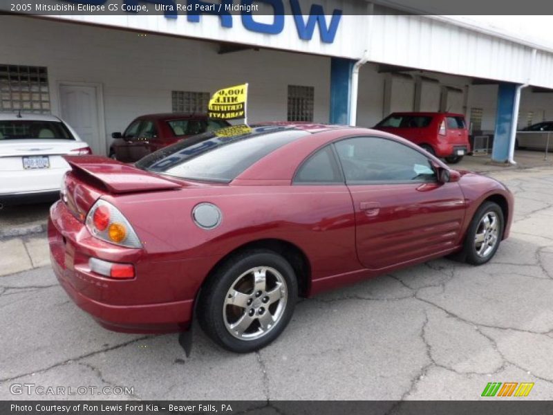 Ultra Red Pearl / Midnight 2005 Mitsubishi Eclipse GS Coupe