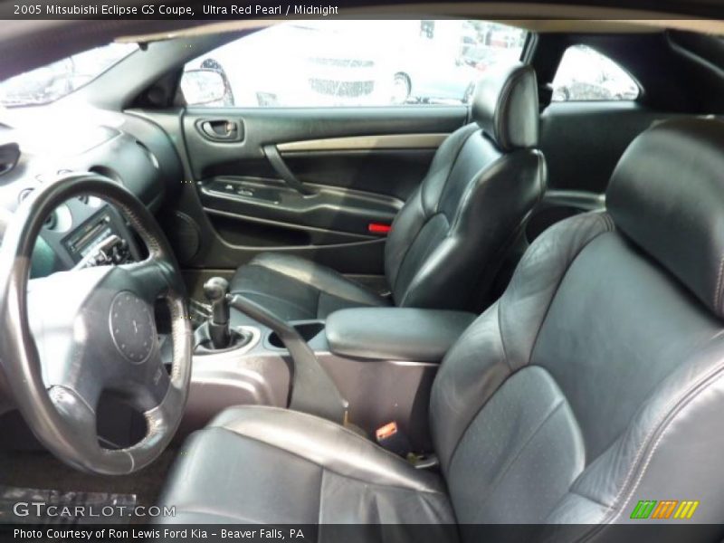  2005 Eclipse GS Coupe Midnight Interior