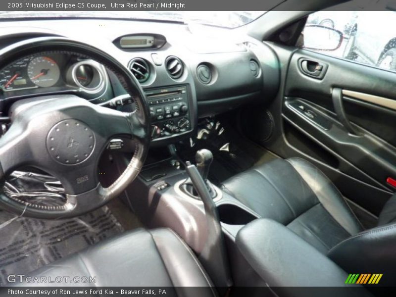 Ultra Red Pearl / Midnight 2005 Mitsubishi Eclipse GS Coupe