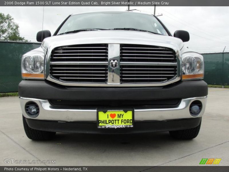 Bright Silver Metallic / Medium Slate Gray 2006 Dodge Ram 1500 SLT Lone Star Edition Quad Cab