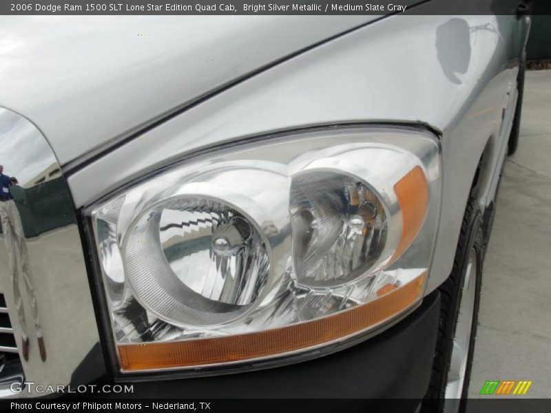 Bright Silver Metallic / Medium Slate Gray 2006 Dodge Ram 1500 SLT Lone Star Edition Quad Cab