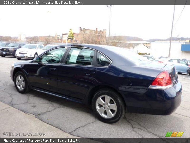Imperial Blue Metallic / Ebony 2011 Chevrolet Impala LT