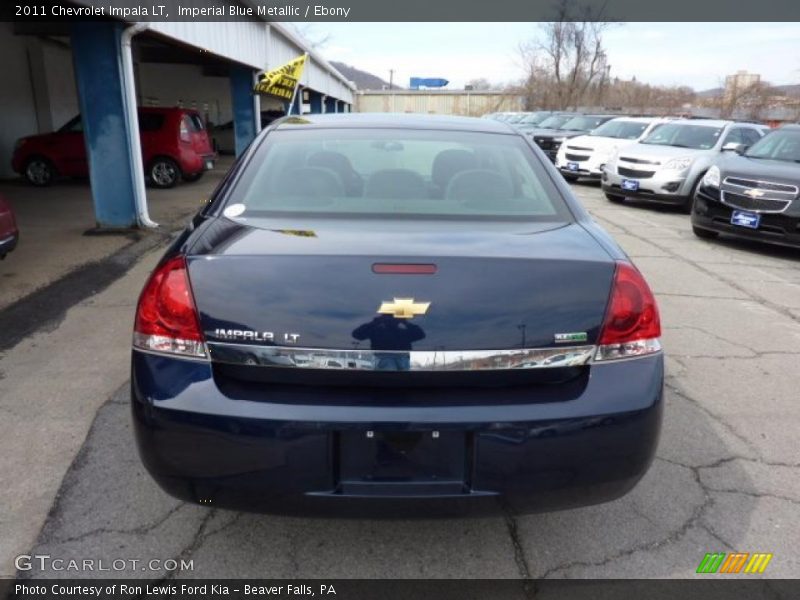Imperial Blue Metallic / Ebony 2011 Chevrolet Impala LT