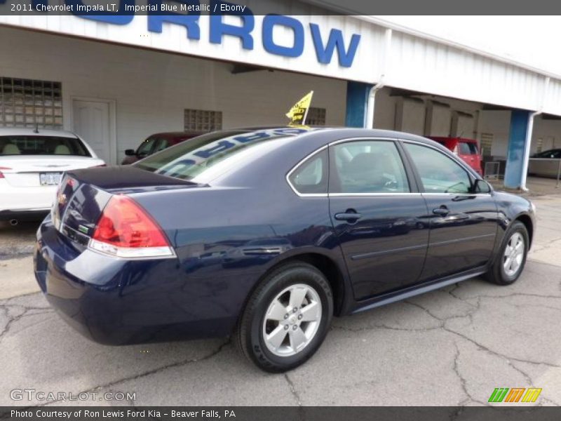 Imperial Blue Metallic / Ebony 2011 Chevrolet Impala LT