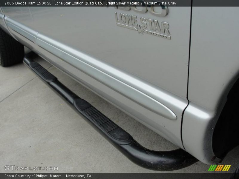 Bright Silver Metallic / Medium Slate Gray 2006 Dodge Ram 1500 SLT Lone Star Edition Quad Cab