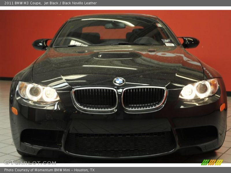 Jet Black / Black Novillo Leather 2011 BMW M3 Coupe