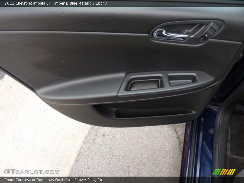 Imperial Blue Metallic / Ebony 2011 Chevrolet Impala LT