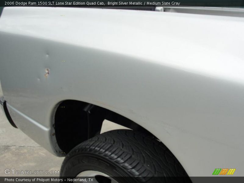 Bright Silver Metallic / Medium Slate Gray 2006 Dodge Ram 1500 SLT Lone Star Edition Quad Cab