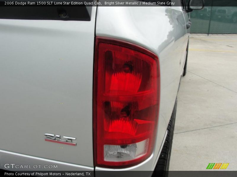 Bright Silver Metallic / Medium Slate Gray 2006 Dodge Ram 1500 SLT Lone Star Edition Quad Cab