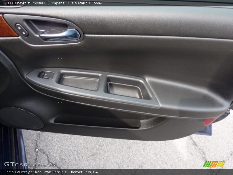 Imperial Blue Metallic / Ebony 2011 Chevrolet Impala LT