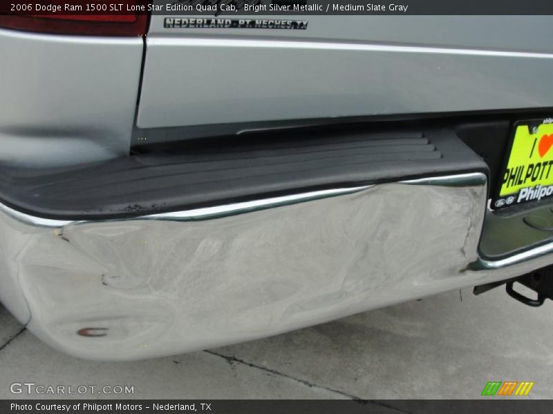 Bright Silver Metallic / Medium Slate Gray 2006 Dodge Ram 1500 SLT Lone Star Edition Quad Cab