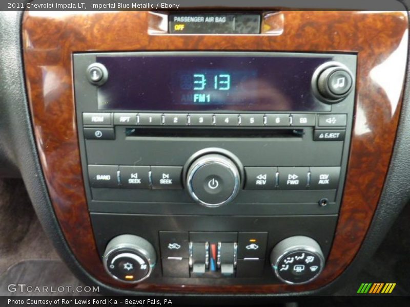 Controls of 2011 Impala LT