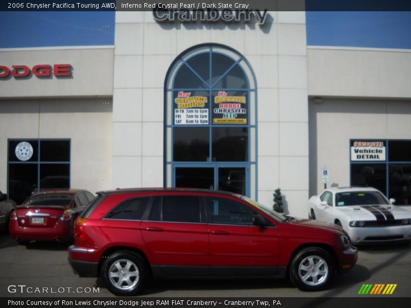 Inferno Red Crystal Pearl / Dark Slate Gray 2006 Chrysler Pacifica Touring AWD