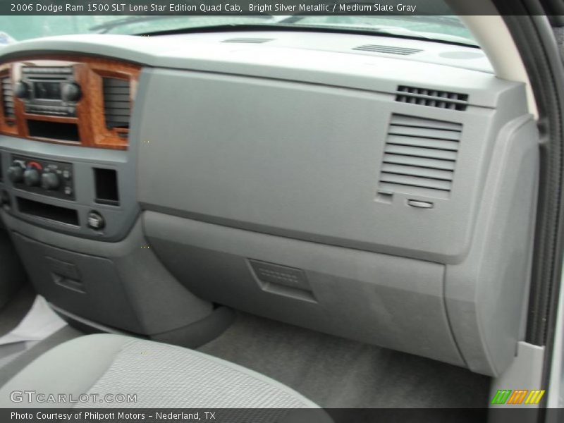 Bright Silver Metallic / Medium Slate Gray 2006 Dodge Ram 1500 SLT Lone Star Edition Quad Cab