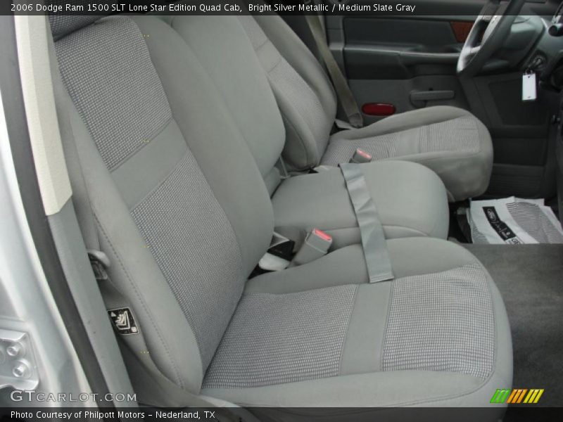 Bright Silver Metallic / Medium Slate Gray 2006 Dodge Ram 1500 SLT Lone Star Edition Quad Cab
