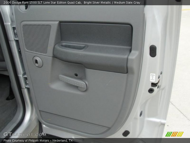 Bright Silver Metallic / Medium Slate Gray 2006 Dodge Ram 1500 SLT Lone Star Edition Quad Cab