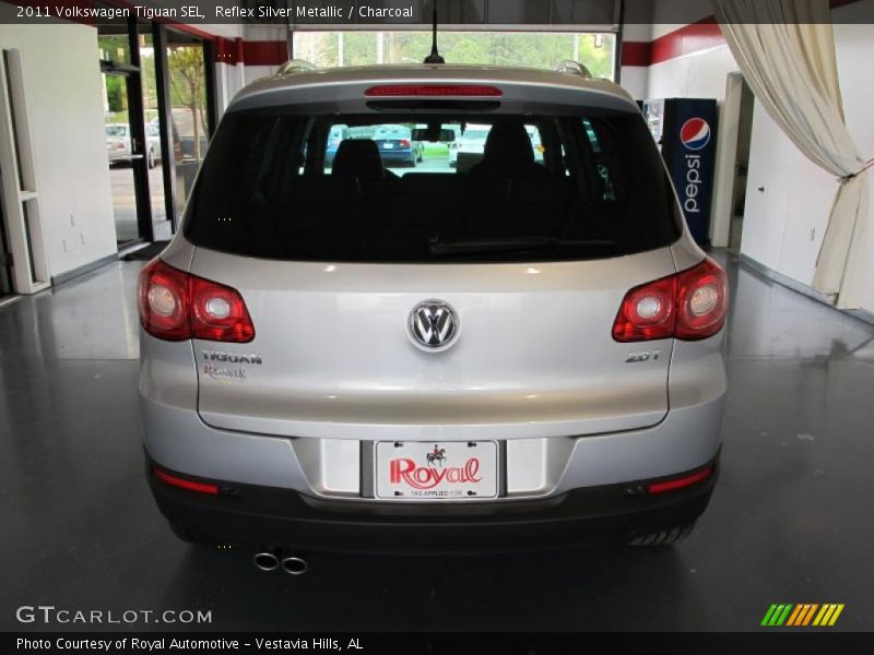 Reflex Silver Metallic / Charcoal 2011 Volkswagen Tiguan SEL