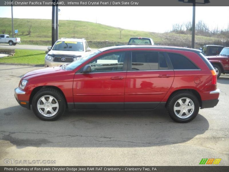 Inferno Red Crystal Pearl / Dark Slate Gray 2006 Chrysler Pacifica Touring AWD