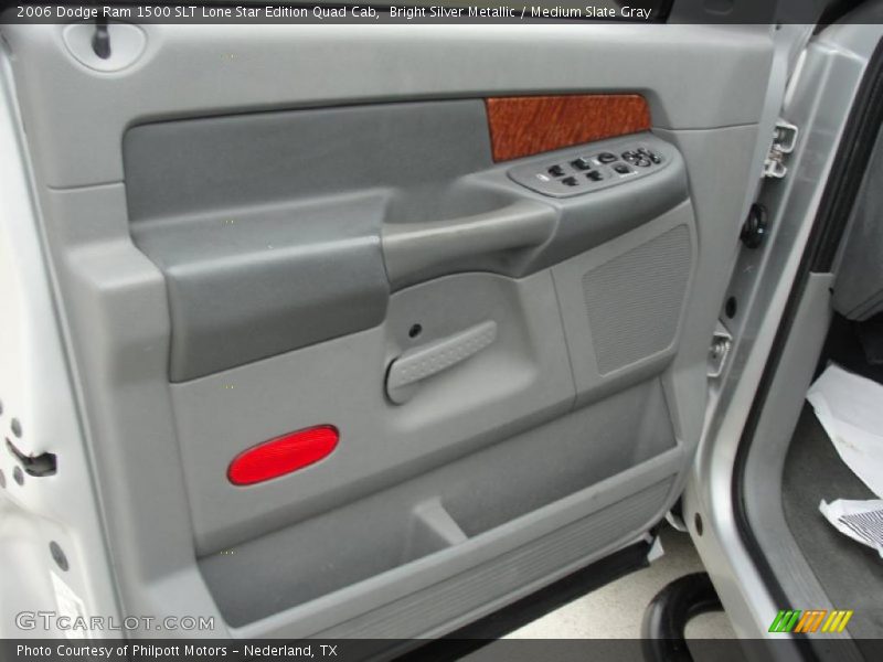 Bright Silver Metallic / Medium Slate Gray 2006 Dodge Ram 1500 SLT Lone Star Edition Quad Cab