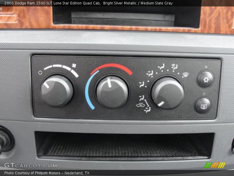 Bright Silver Metallic / Medium Slate Gray 2006 Dodge Ram 1500 SLT Lone Star Edition Quad Cab