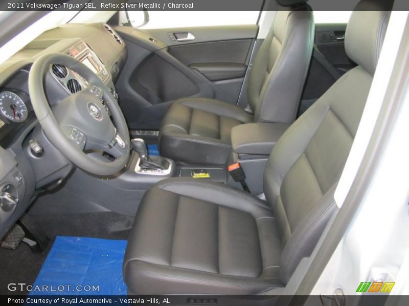 Reflex Silver Metallic / Charcoal 2011 Volkswagen Tiguan SEL