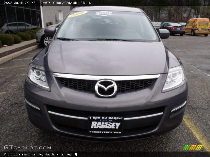 Galaxy Gray Mica / Black 2008 Mazda CX-9 Sport AWD