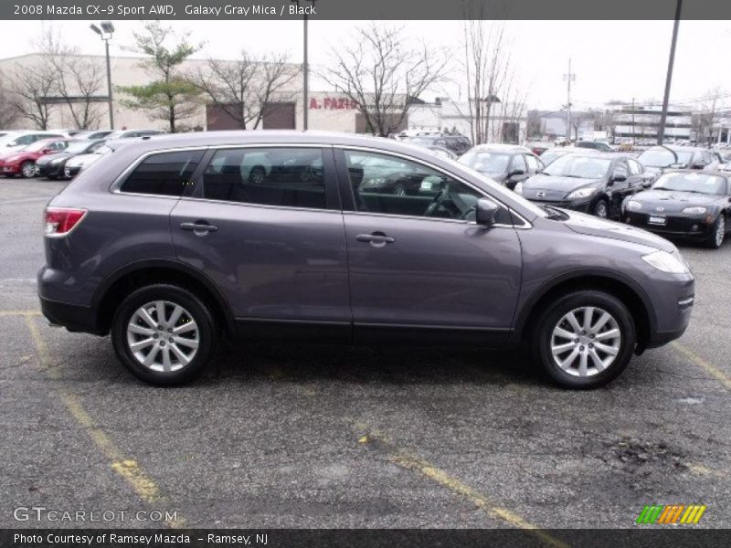 Galaxy Gray Mica / Black 2008 Mazda CX-9 Sport AWD