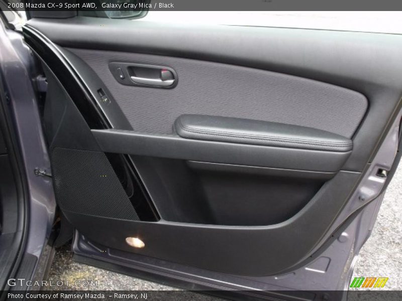 Galaxy Gray Mica / Black 2008 Mazda CX-9 Sport AWD
