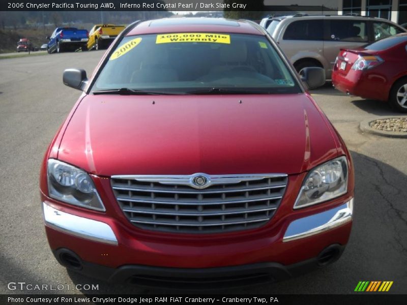 Inferno Red Crystal Pearl / Dark Slate Gray 2006 Chrysler Pacifica Touring AWD