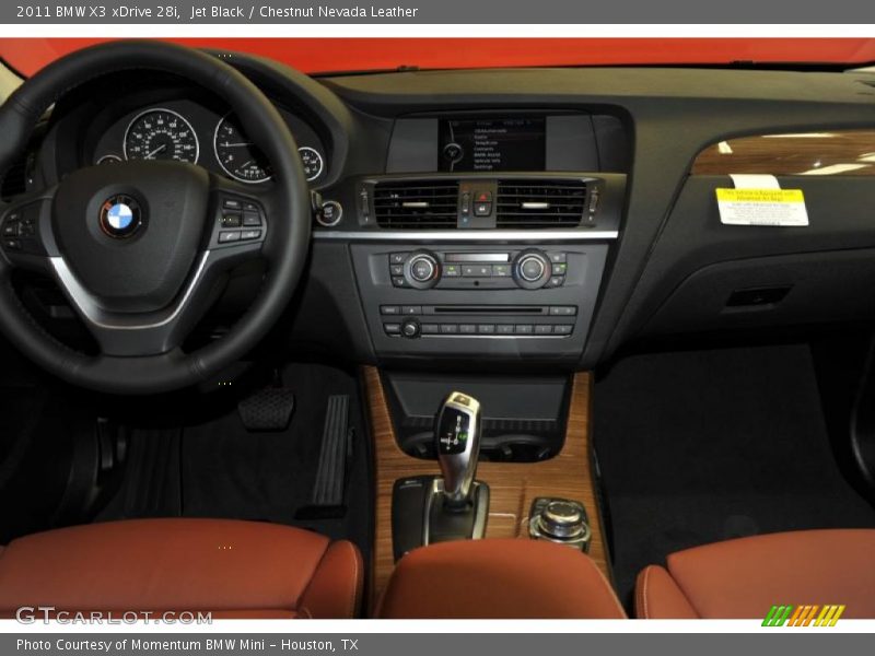 Dashboard of 2011 X3 xDrive 28i