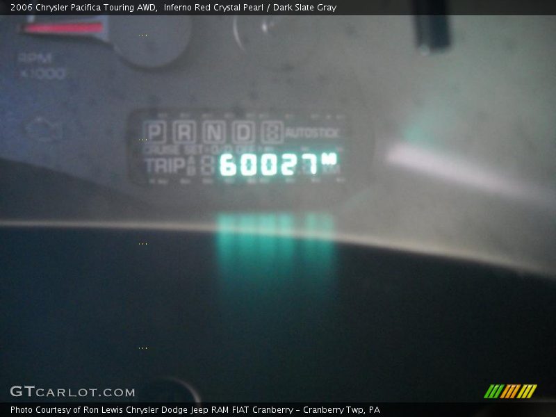 Inferno Red Crystal Pearl / Dark Slate Gray 2006 Chrysler Pacifica Touring AWD