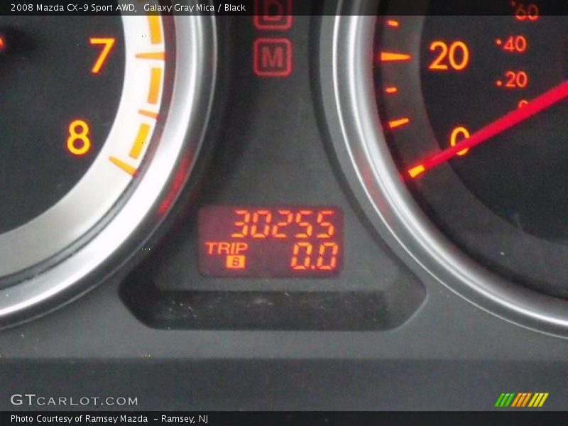 Galaxy Gray Mica / Black 2008 Mazda CX-9 Sport AWD