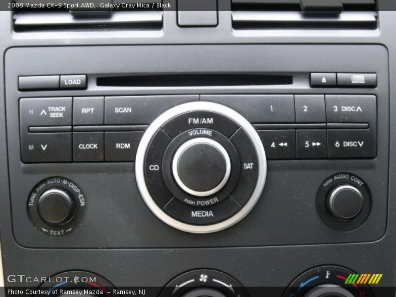 Galaxy Gray Mica / Black 2008 Mazda CX-9 Sport AWD