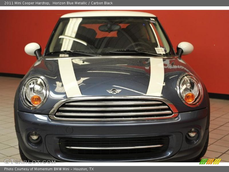 Horizon Blue Metallic / Carbon Black 2011 Mini Cooper Hardtop