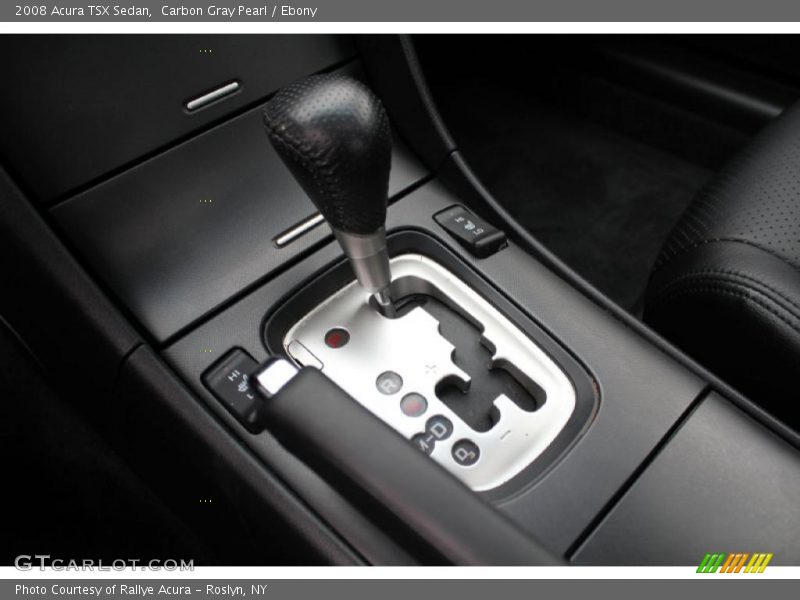 Carbon Gray Pearl / Ebony 2008 Acura TSX Sedan